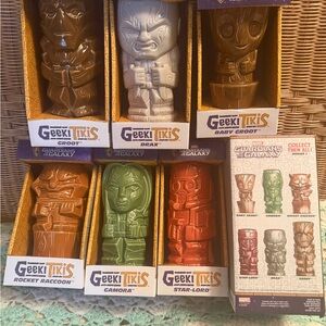 Guardians of the Galaxy Geeki Tikis Set
